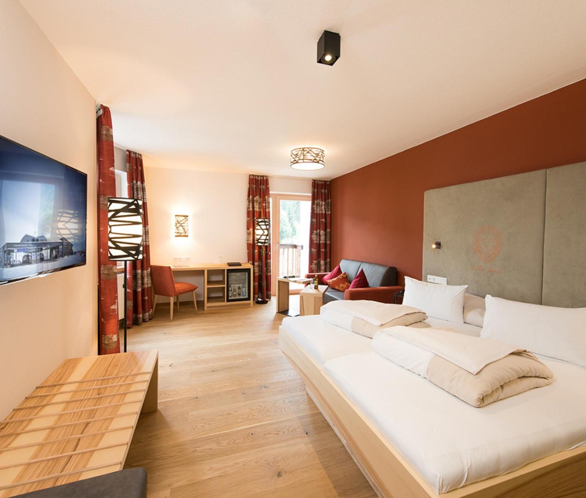 Hotel Der Löwe LEBE FREI Leogang Kamer foto