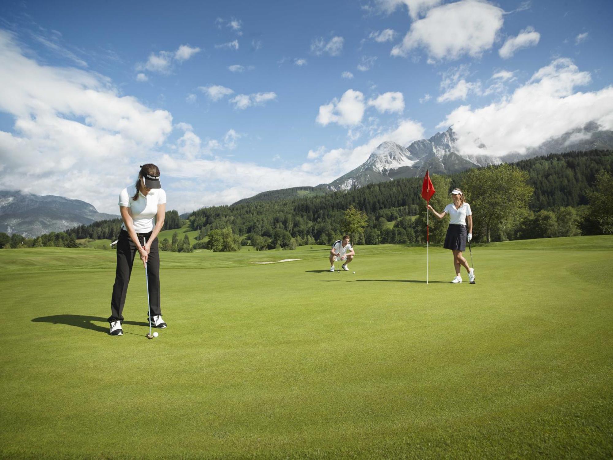 Hotel Der Löwe LEBE FREI Leogang Buitenkant foto