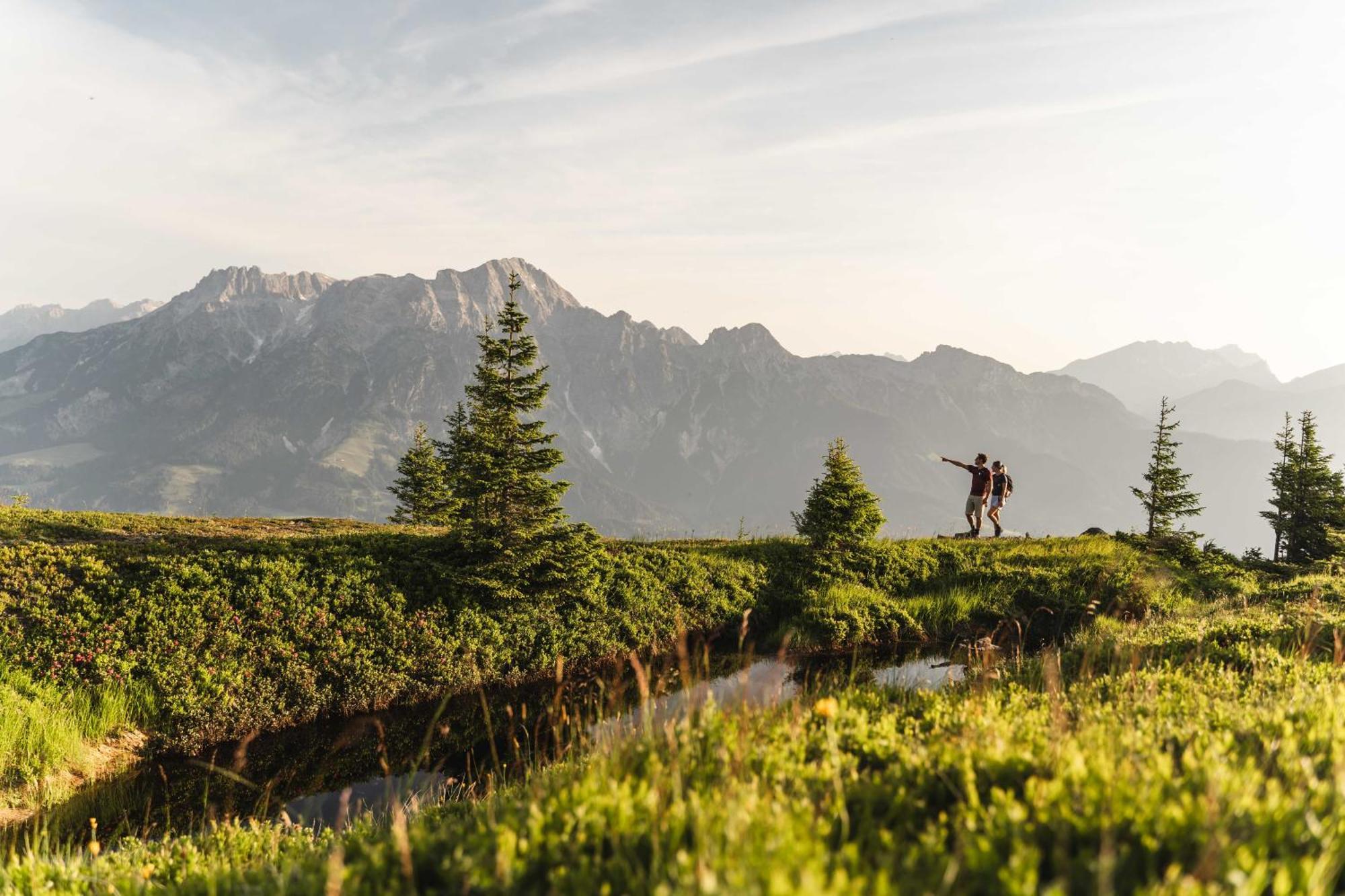 Hotel Der Löwe LEBE FREI Leogang Buitenkant foto