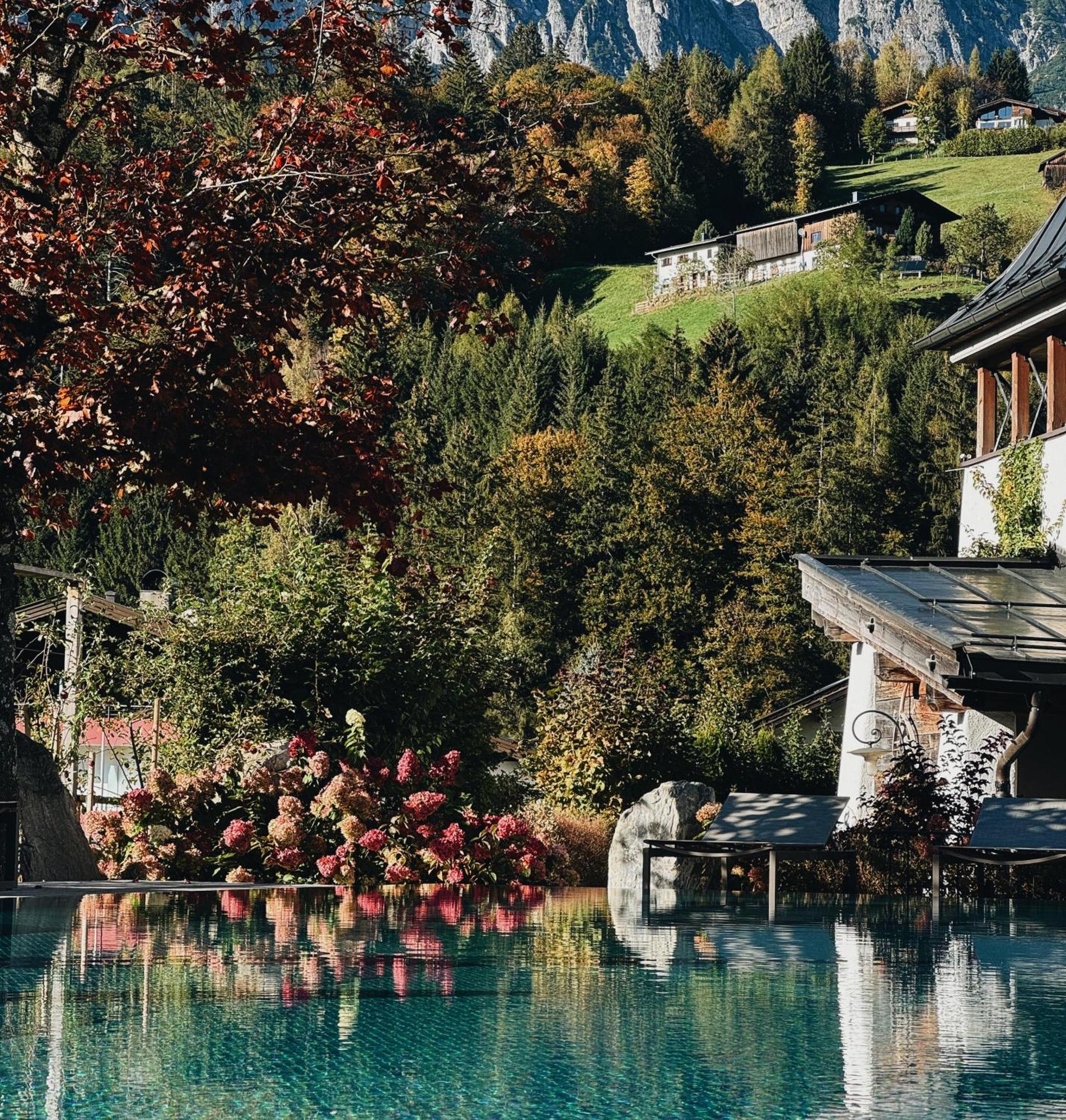 Hotel Der Löwe LEBE FREI Leogang Buitenkant foto