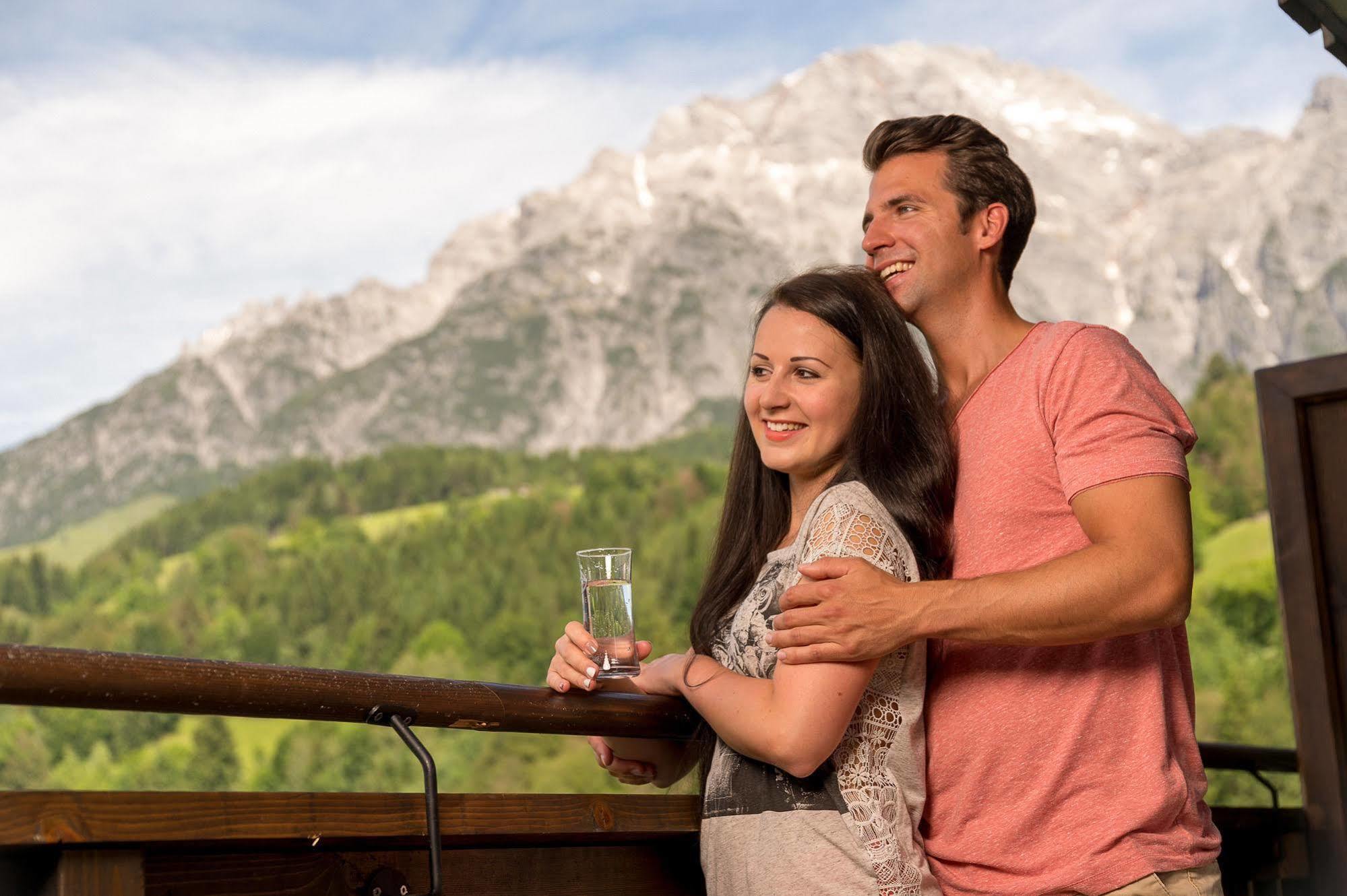 Hotel Der Löwe LEBE FREI Leogang Buitenkant foto